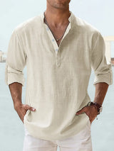 Ocean Breeze Linen Shirt