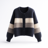 Catherine Varsity Cotton Cardigan