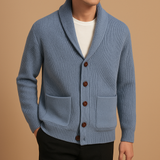 Shawl Wool Knitted Cardigan