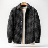 Houndstooth Tweed Shacket