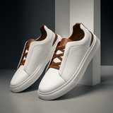 Minimalist Pebbled Leather Sneaker