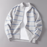 Waffle Stripe Cardigan
