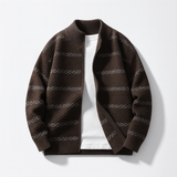 Waffle Stripe Cardigan