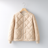 Quilted Sherpa Button Jacket