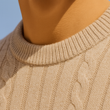 Apolo Cable Knit Crew
