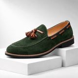 London Suede Tassel Loafers