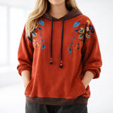 Flora Tassel Hoodie