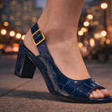 Celine Croc Slingback