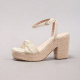 Selena Rope Wedges