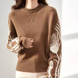 Sculpted Sleeve Knit Cardigan