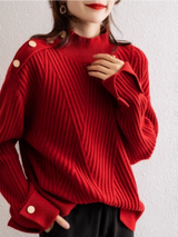 Opéra Ribbed Cuff Sweater