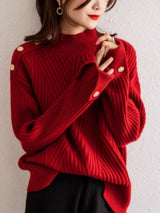 Opéra Ribbed Cuff Sweater