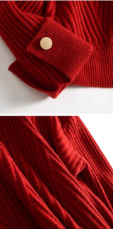 Opéra Ribbed Cuff Sweater