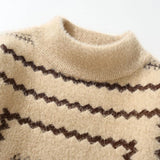 Geometric Box Sweater