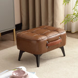 Luxe Upholstered Ottoman
