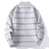 Waffle Stripe Cardigan
