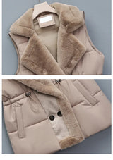 The Lapel Puffer Vest
