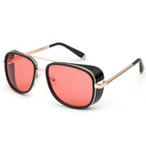 Retro Edge Geometric Sunglasses