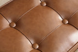 Luxe Upholstered Ottoman