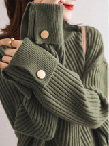 Opéra Ribbed Cuff Sweater