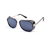 Retro Edge Geometric Sunglasses