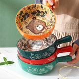 Woodland Wonders Hand-Painted Bowl Set