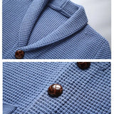 Shawl Wool Knitted Cardigan