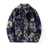 Mosaic Denim Trucker Jacket