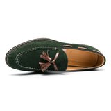 London Suede Tassel Loafers