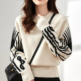 Sculpted Sleeve Knit Cardigan