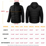 TitanTech Men's Heated Puffer Jacket