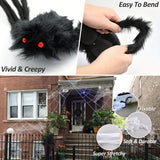 Tarantula Threads: Giant Halloween Spiderweb Prop