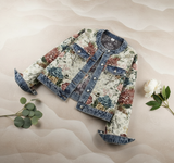 Fleur Rose Denim Jacket
