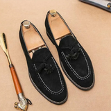 London Suede Tassel Loafers