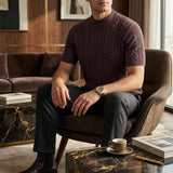 Portofino Cable-Knit Tee