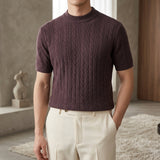 Portofino Cable-Knit Tee