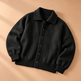 Abbott Knit Collared Button Cardigan
