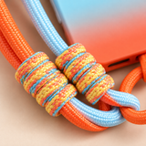 Marlowe Matte Gradient iPhone Duo Case With Rope Strap