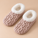 Rosalind Plush Knit Slipper Socks