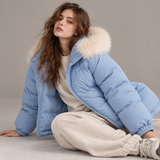 Serena Fur-Trimmed Puffer Jacket