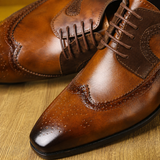 Firenze Leather Brogue Shoes