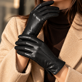 Marcella Handstitched Leather Gloves