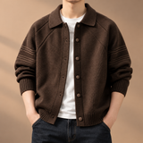 Abbott Knit Collared Button Cardigan