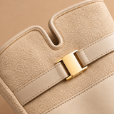 Abigail Suede Boutique Buckle Gloves