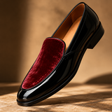 Roma Lucido Glitter Patent Loafers