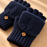 Serafina Cable-Knit Fingerless Gloves