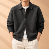 Abbott Knit Collared Button Cardigan
