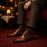 Firenze Leather Brogue Shoes