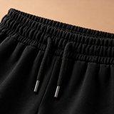 Callum Brushed-Cotton Drawstring Wide-Leg Trousers