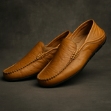 Leather Stitch Moccasins